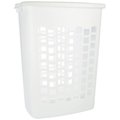 Rubbermaid Rubbermaid Home Products 325-FG2656TPWHT 2.2 Bushel Laundry Hamper; White 325-FG2656TPWHT